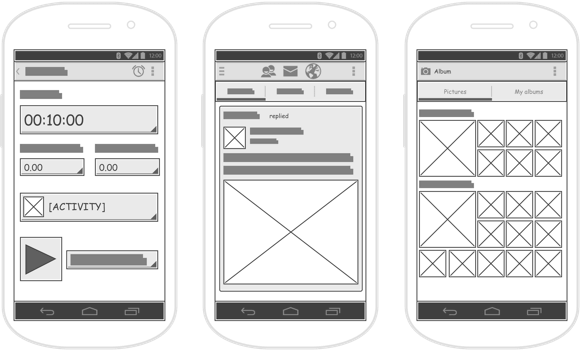 wireframes